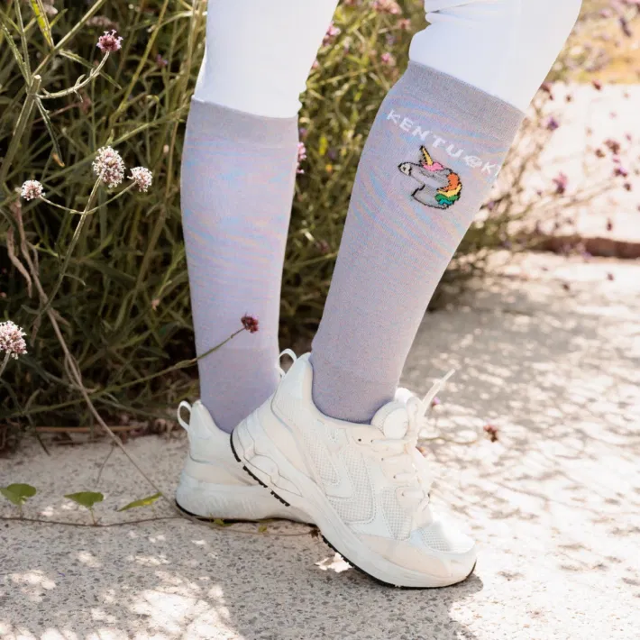 Kentucky rij-sokken Unicorn Glitter 3-pack